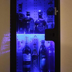 New Structured Wiring Liquor Cabinet