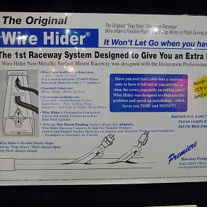 Cool wire channel/hider stuff