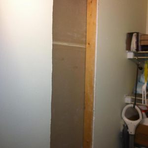 Drywall cutout for ELK M1 install