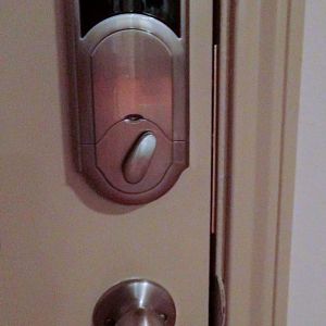 Kwikset SmartCode Deadbolt with Home Connect Technology featuring Z-Wave