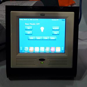 HAI touchscreen running Home Assistant