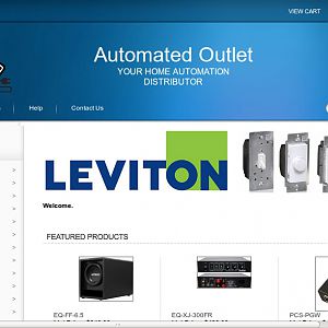 Automated Outlet New Web page