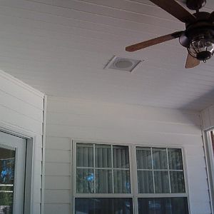 Outdoor Speaker - Covered Porch