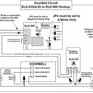 Elk 960 930 doorbell circuit