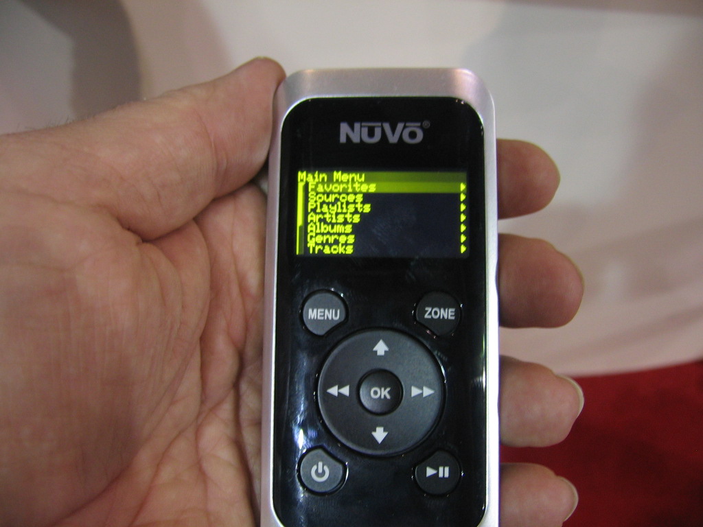Hands on the NuVo Remote