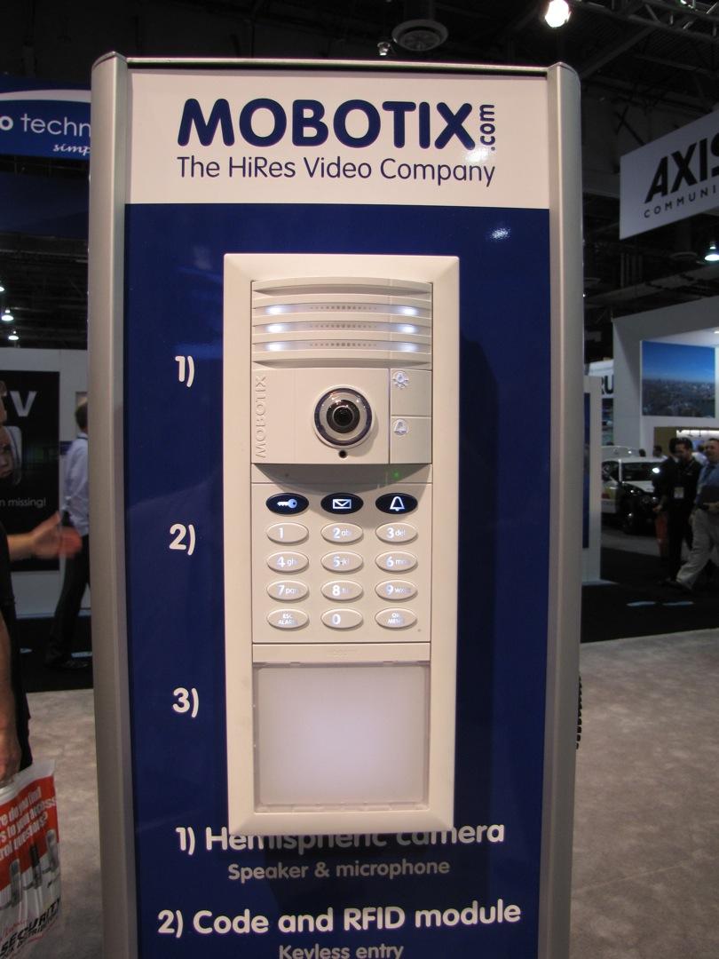 Mobotix hemispheric video intercom / access control
