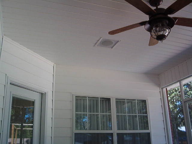 Outdoor Speaker - Covered Porch