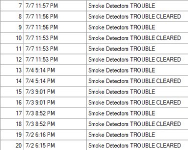 Omni II PRO Smoke Dectors Trouble Now Event Log.jpg
