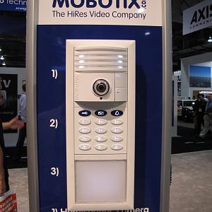 Mobotix hemispheric video intercom / access control
