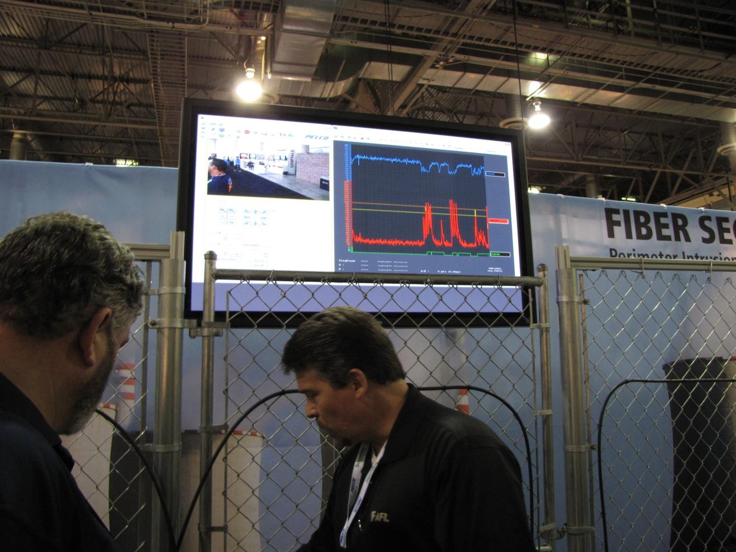 AFL's fiber optic perimeter intrusion detection system