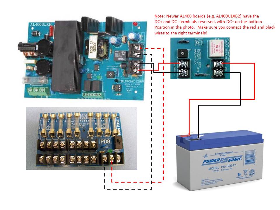 Altronix LPD Wiring