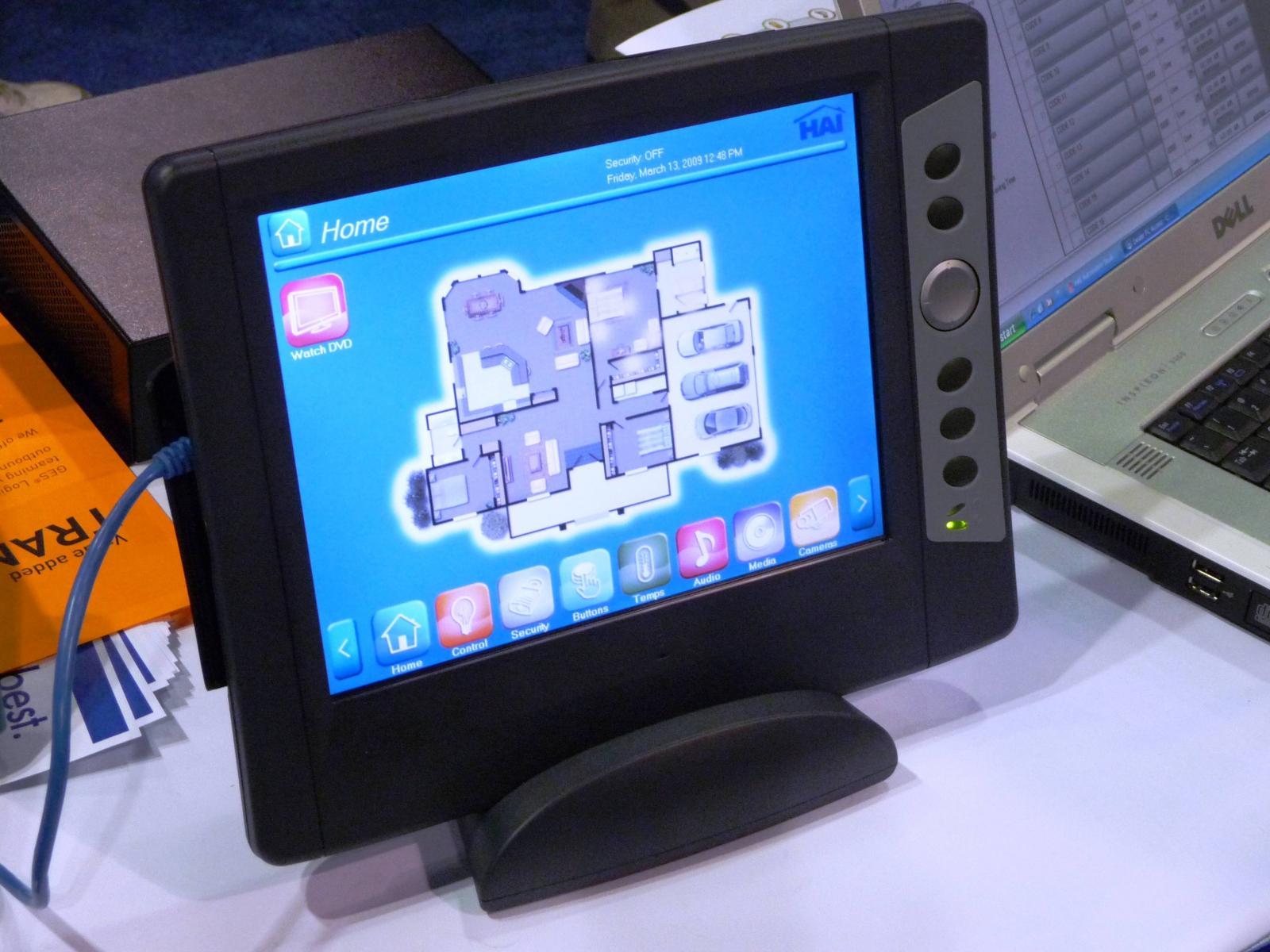 HAI tablet running Home Assistant