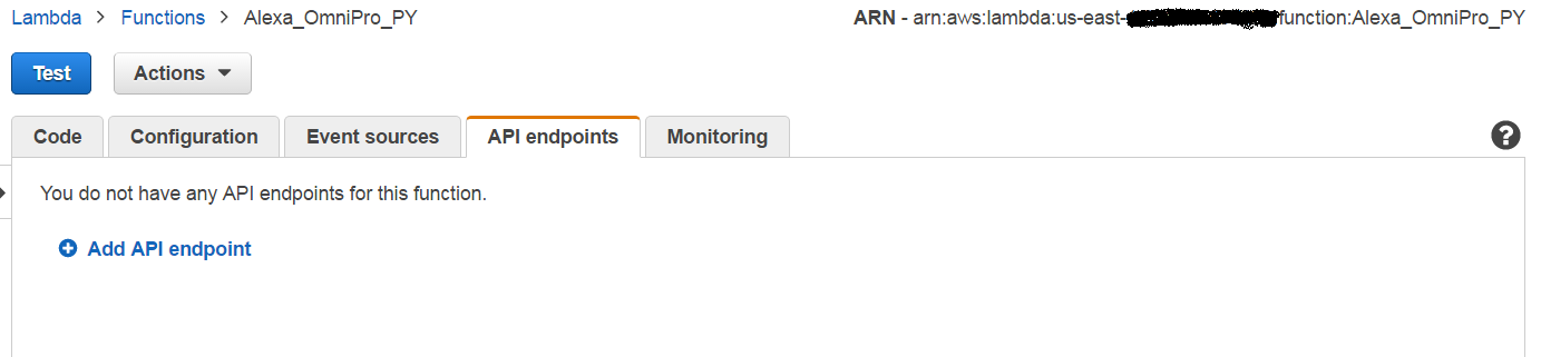 Lambda 5 Function API Endpoints