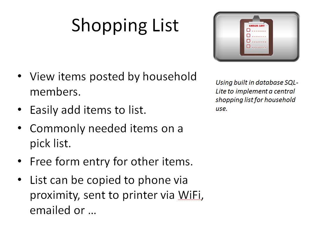 list