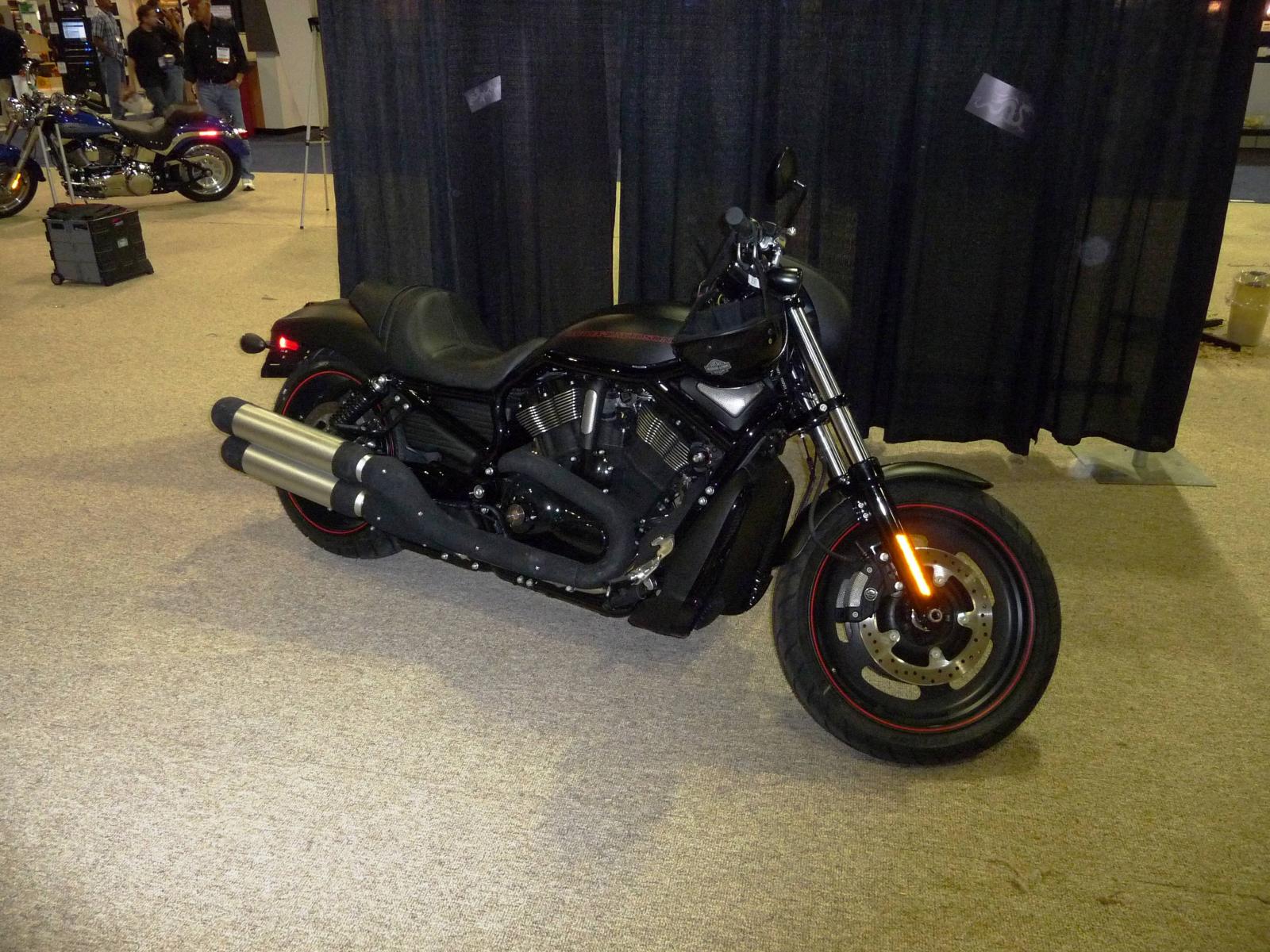 OnQ booth - Just some Harleys