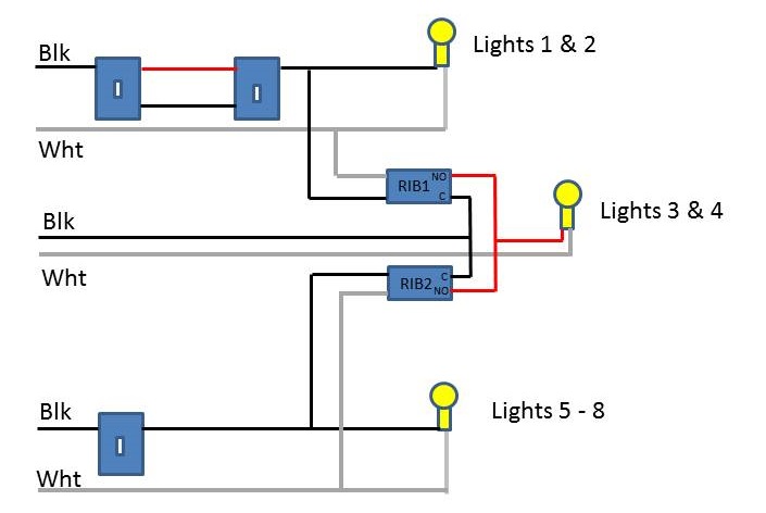 OR Circuit For Lights